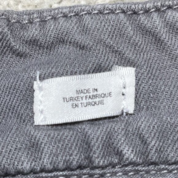 Anthropologie Equinox Postmark Jumpsuit Womens Small Apron Gray Overalls Linen - Picture 14 of 14